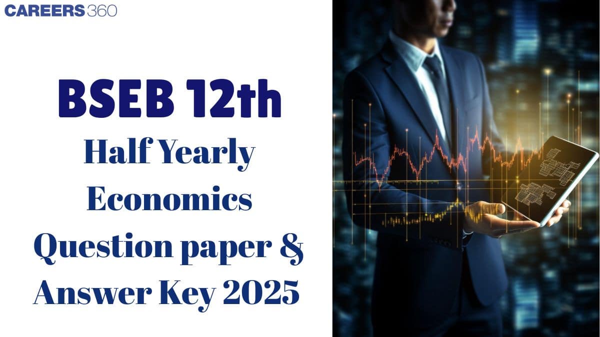 Bihar Board Class 12 Sent-Up Economics Question Paper 2025-26, Download Answer Key PDF